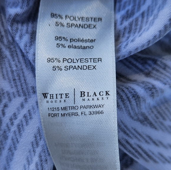 WHBM Palm Wrap Top - Picture 8 of 10